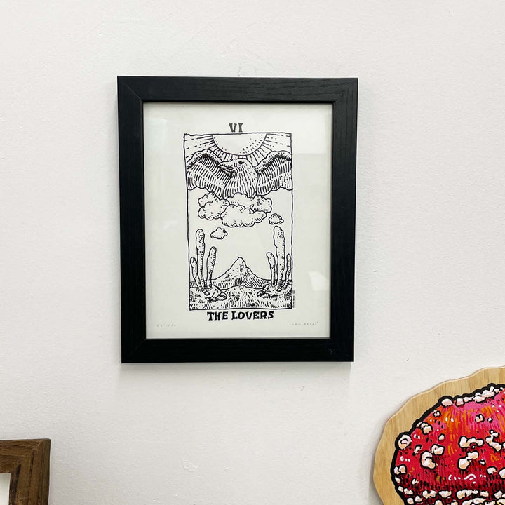 The Lovers Card 8x10 Print