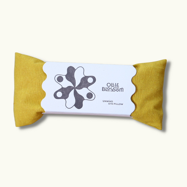 Unwind Eye Pillow Mask- Turmeric