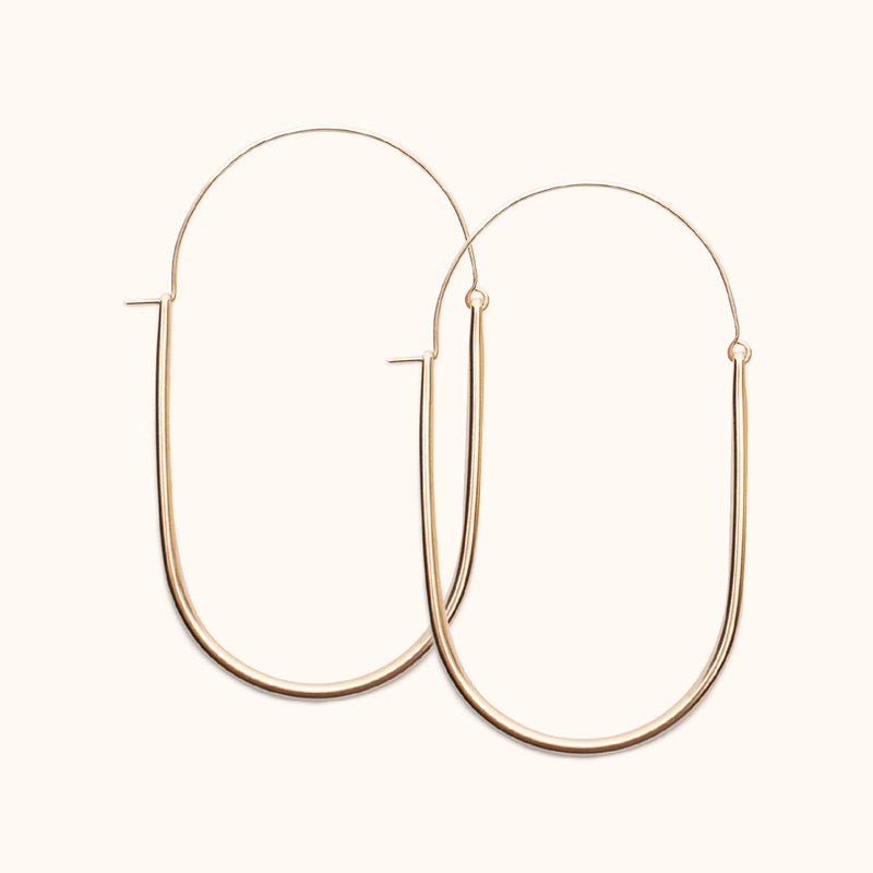 Vivida hoop earrings
