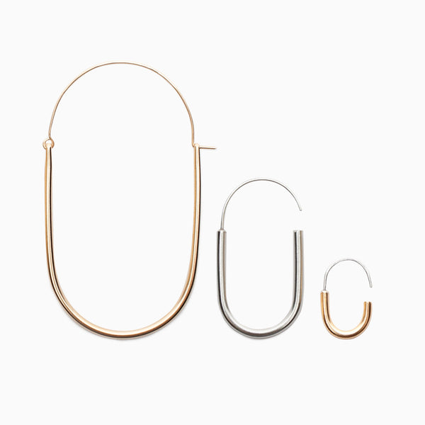 Vivida hoop earrings