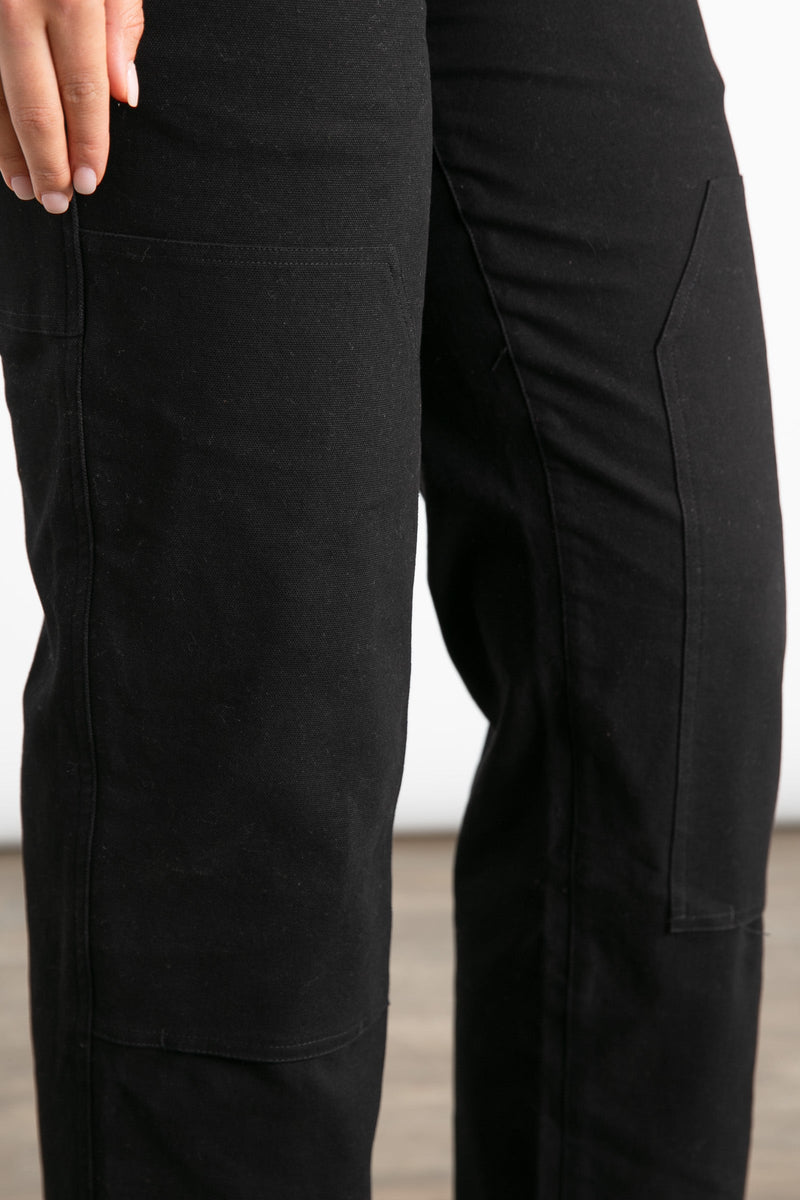 Bowden Utility Pant / Black Canvas