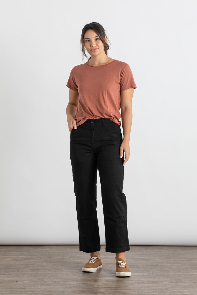 Bowden Utility Pant / Black Canvas
