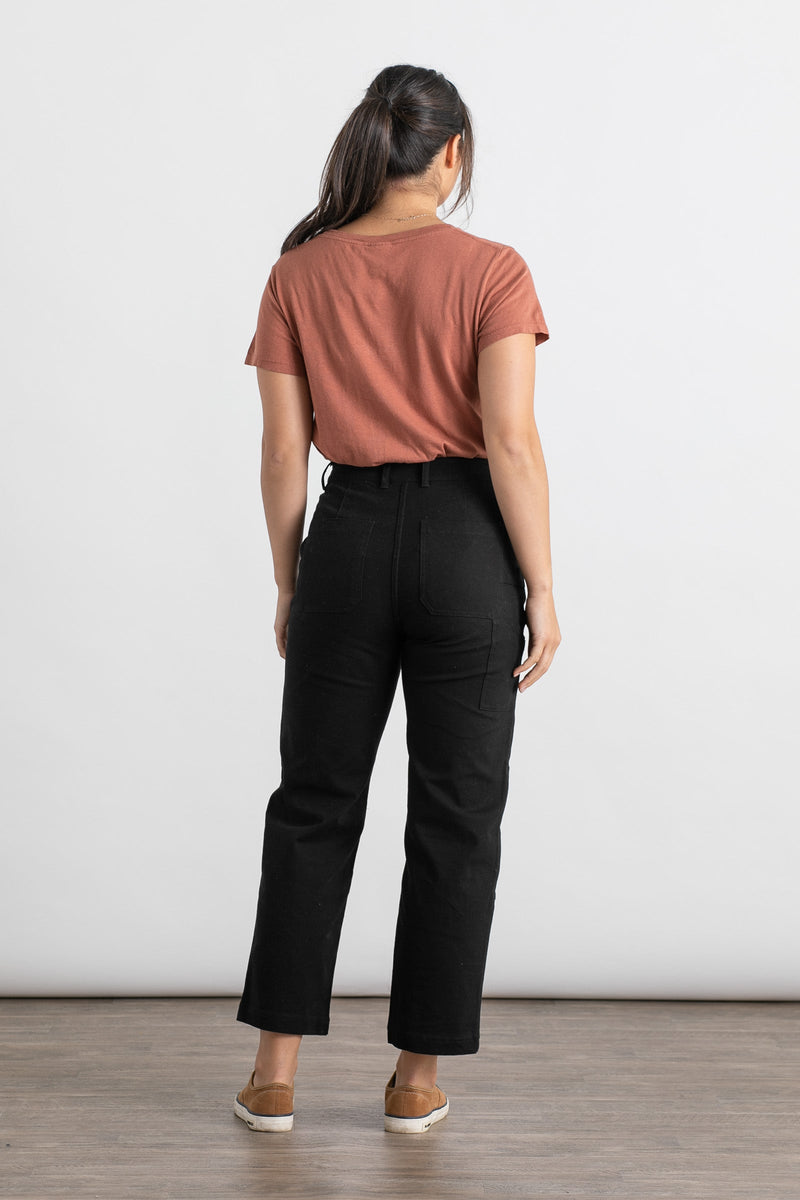 Bowden Utility Pant / Black Canvas