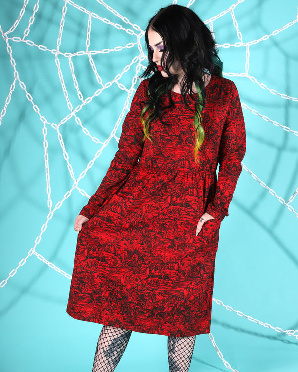 Red Witch Dress