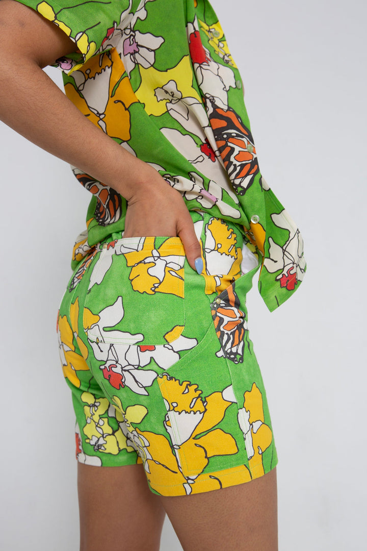 Spring Mix Canvas Shorts