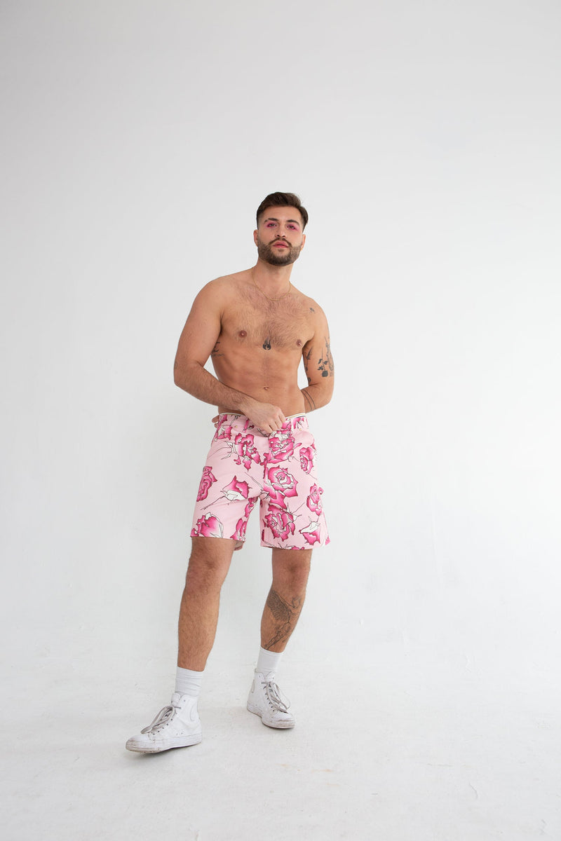 Rosey Canvas Shorts