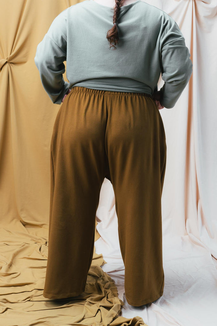 Zinat Pant (Updated) in Almond