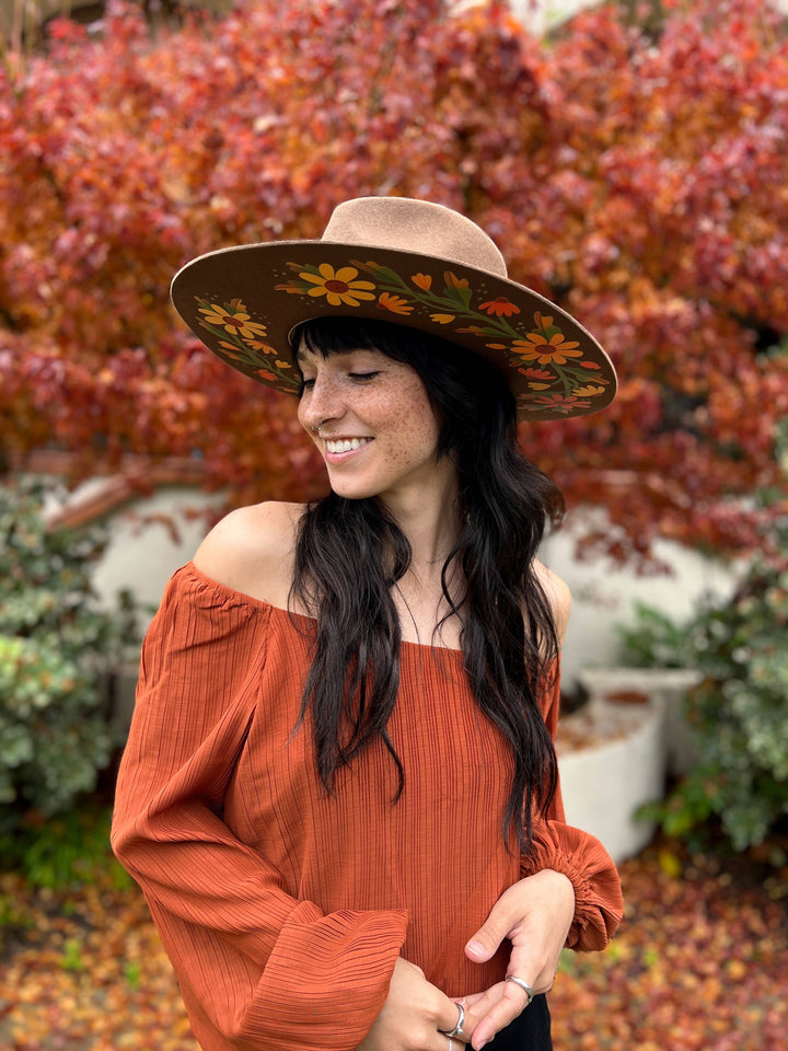 The Ruby Quinn (rancher hat, unique hat)
