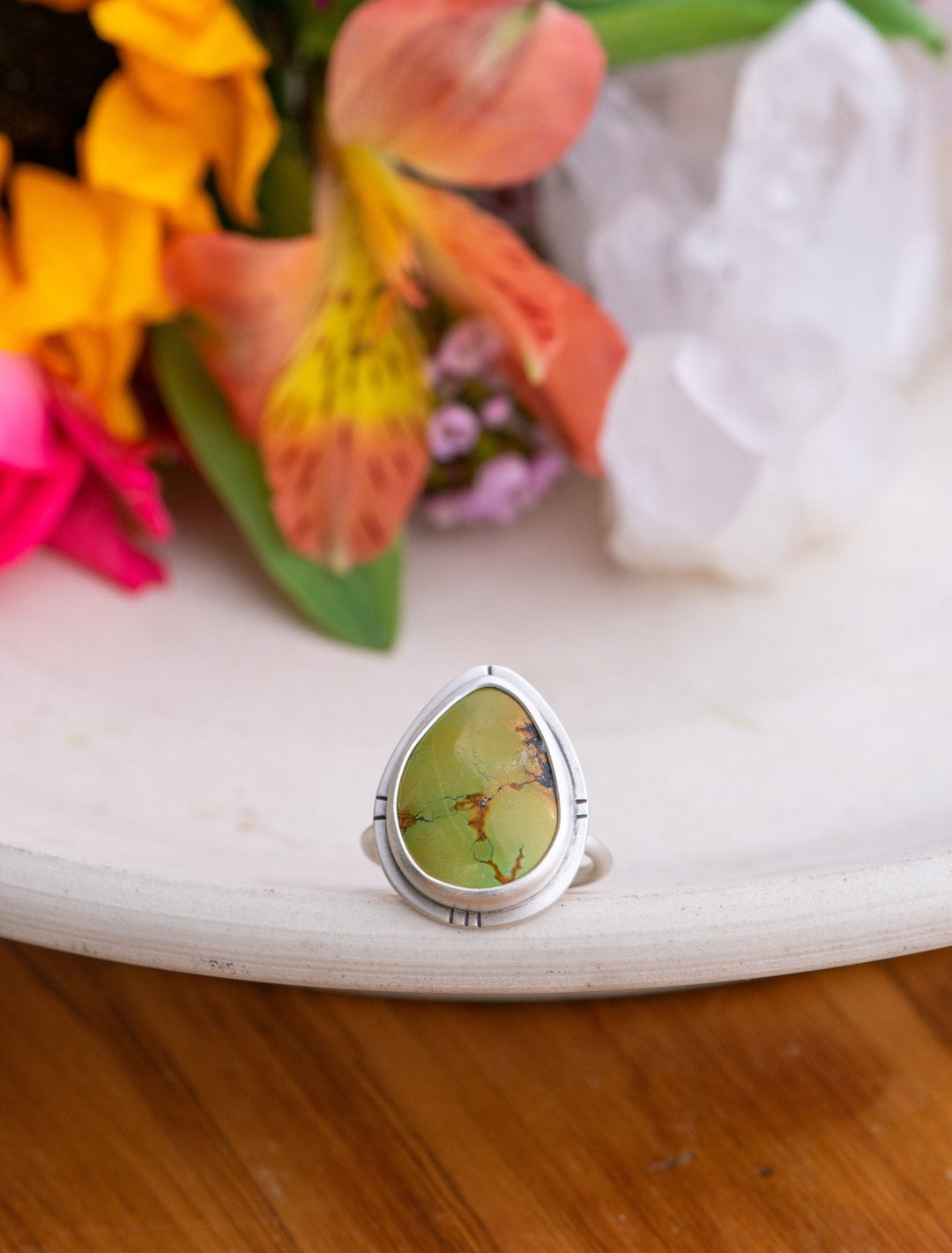 AH. YEP. RIGHT YOU ARE TURQUOISE RING