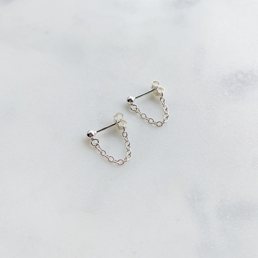 Aria Chain Cuff Earrings