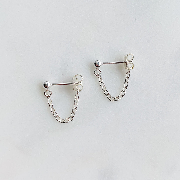 Aria Chain Cuff Earrings