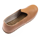 Coconut Brown Slip On Shoes