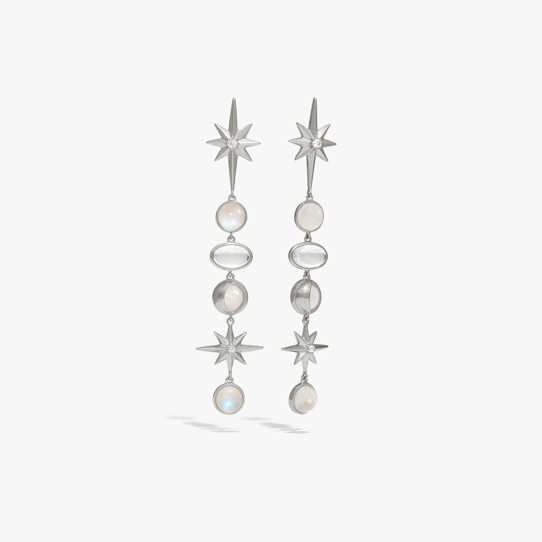Midnight Reflection Drop Earrings