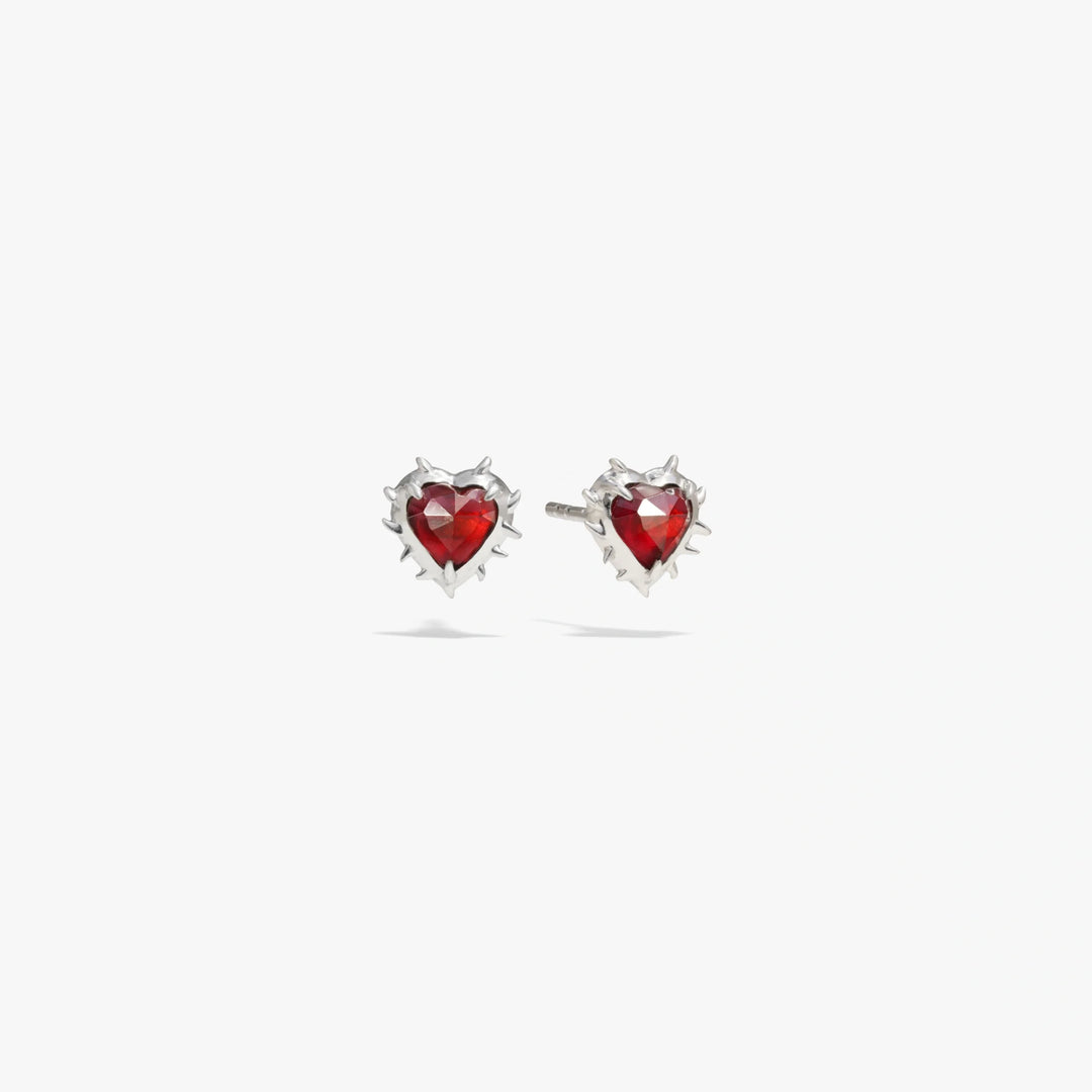 Heart of Thorns Studs