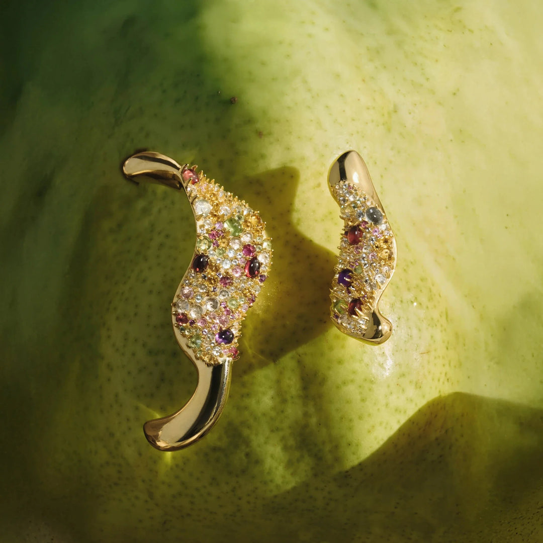 Earring - CS - Asymmetrical- Spiky