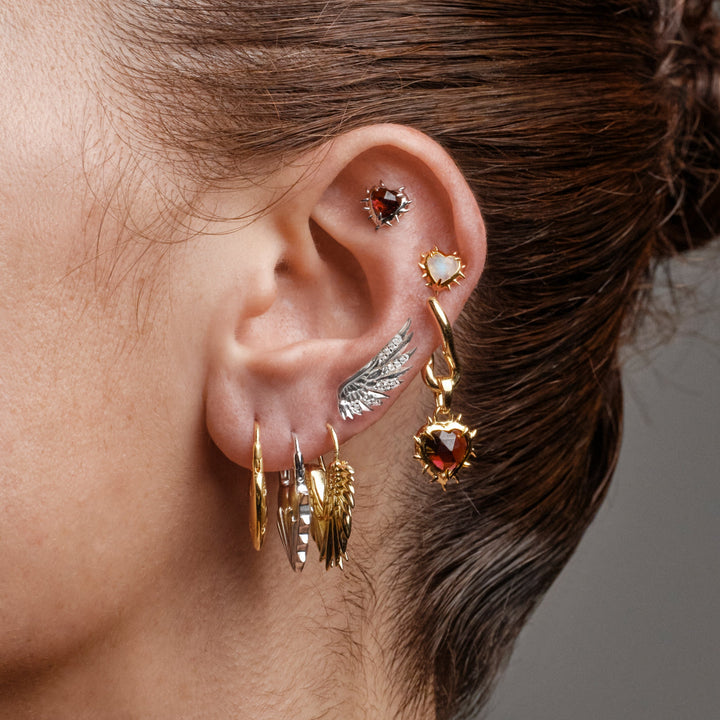 Heart of Thorns Studs