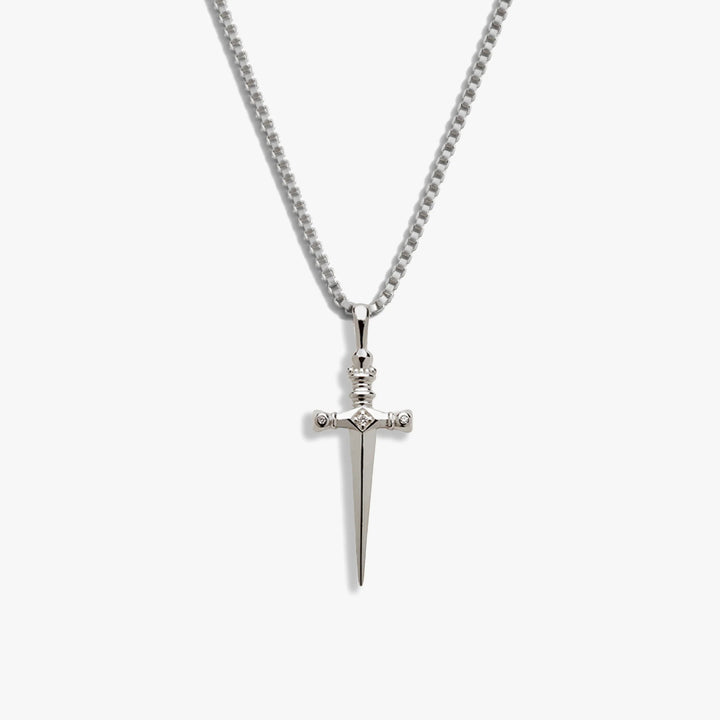 Diamond Sword Necklace