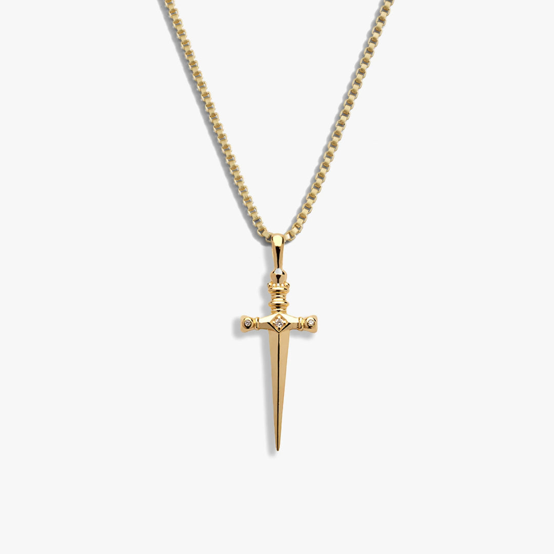 Diamond Sword Necklace