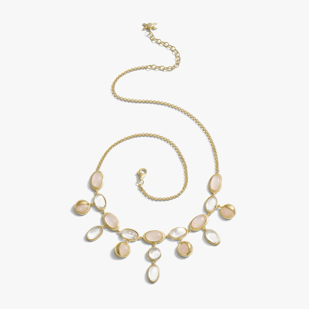 Midnight Reflection Collar Necklace