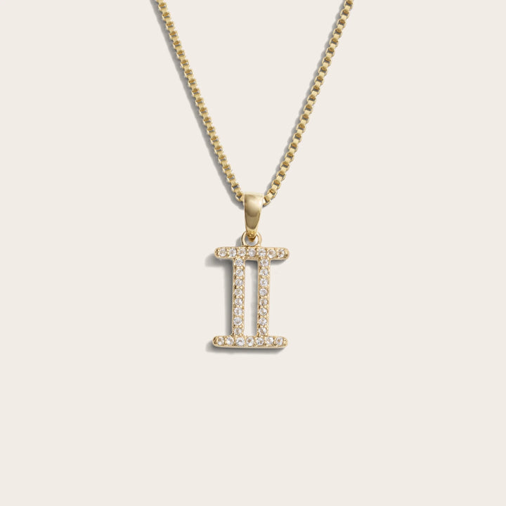 Zodiac Gemstone Necklace