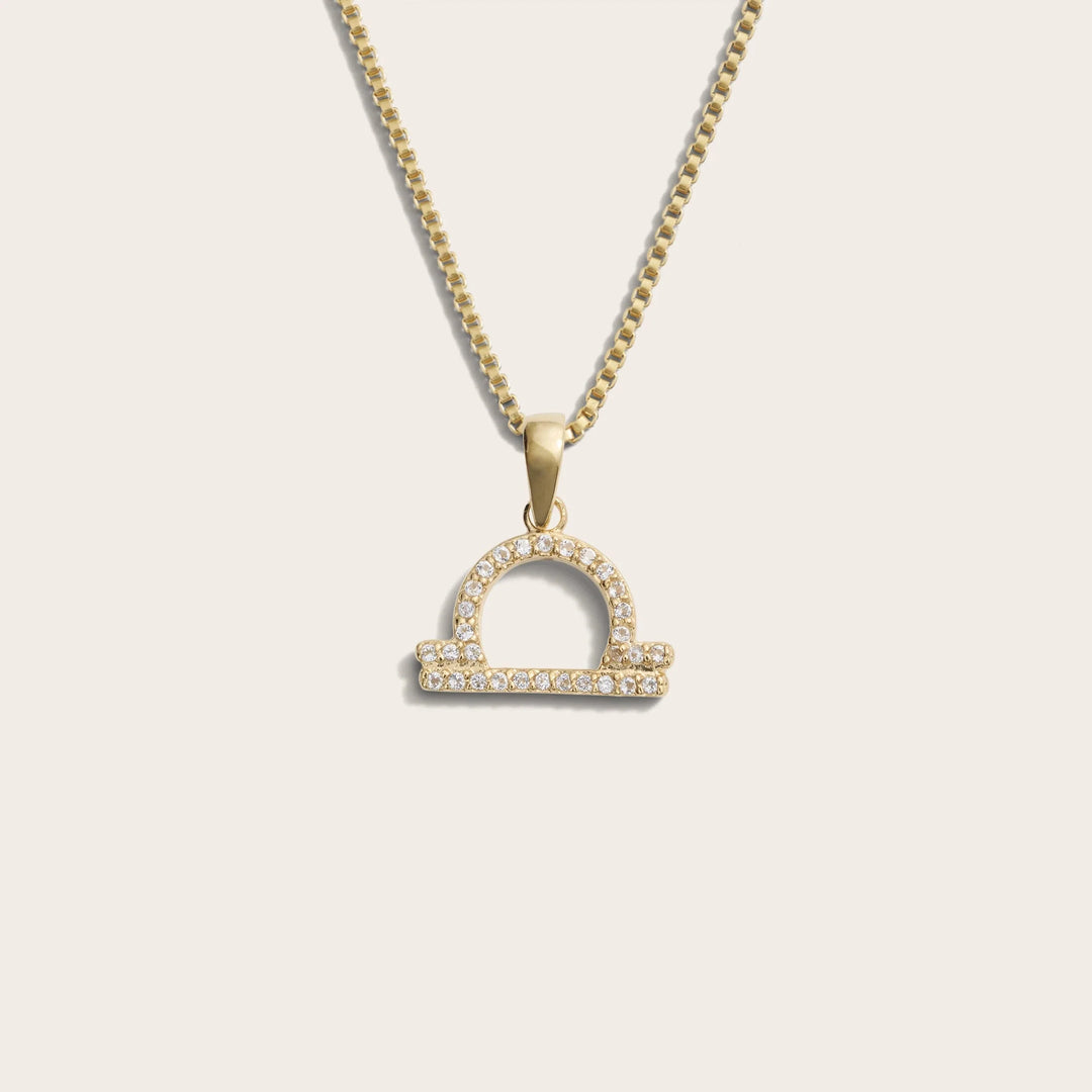 Zodiac Gemstone Necklace