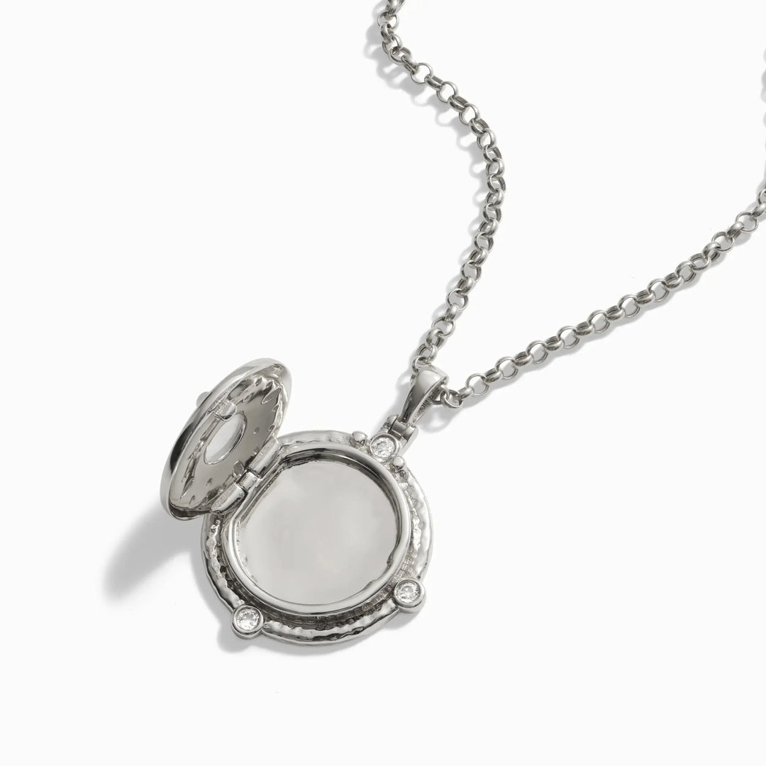 Pink Manifestation Locket Necklace