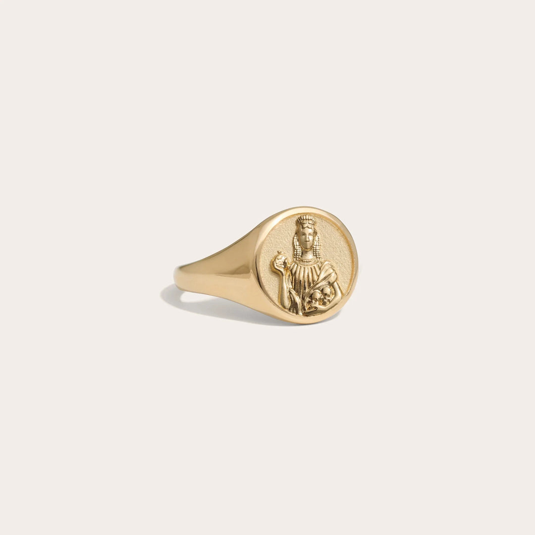 Persephone Signet Ring