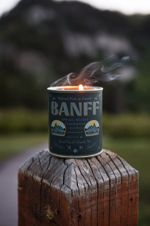 Banff National Park Candle
