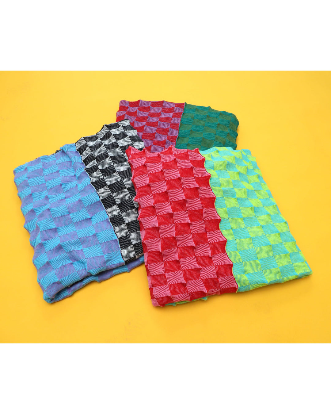 Spiky Checker Blanket