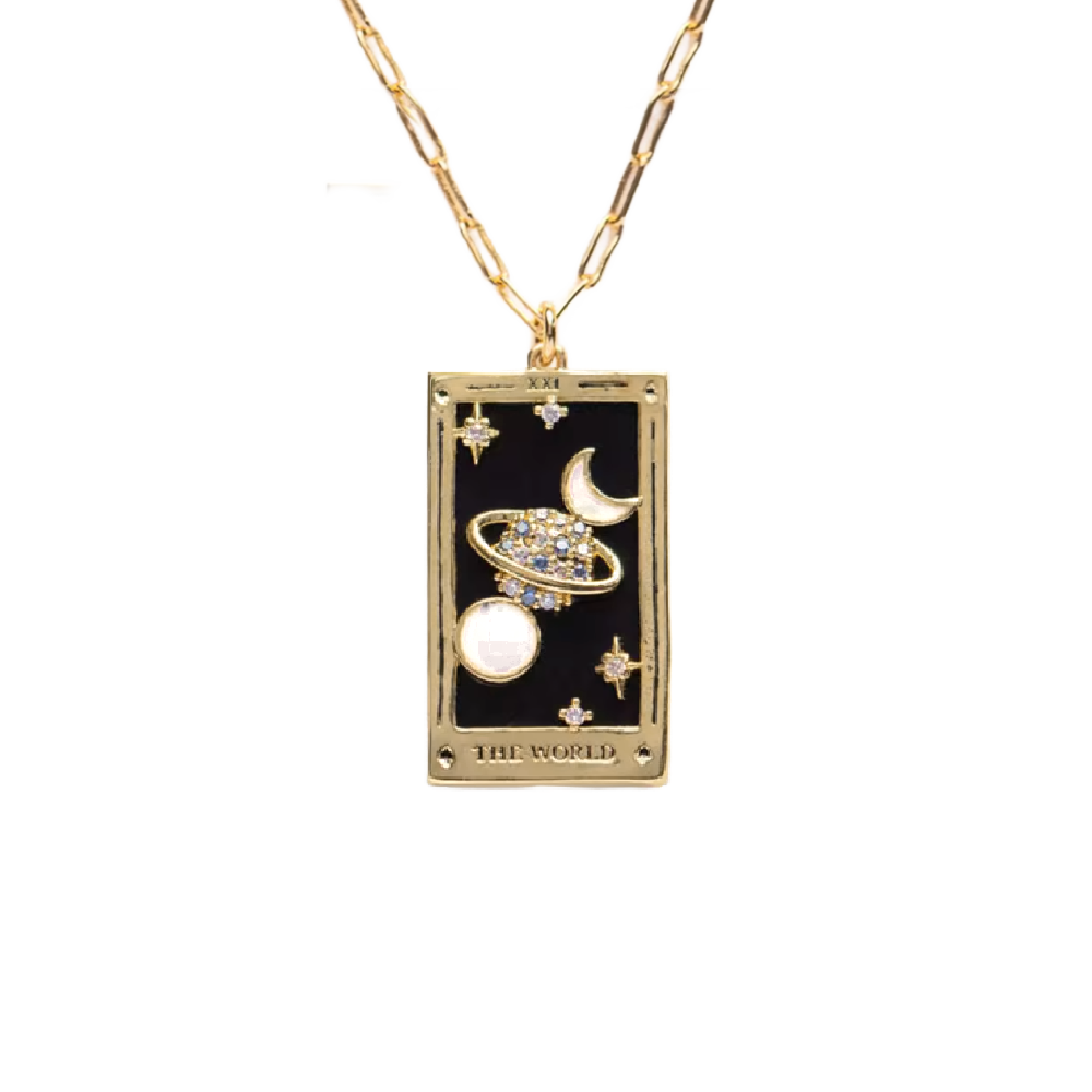The Star Tarot Card Necklace