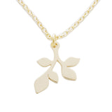 Magic Charm Leaf Necklace