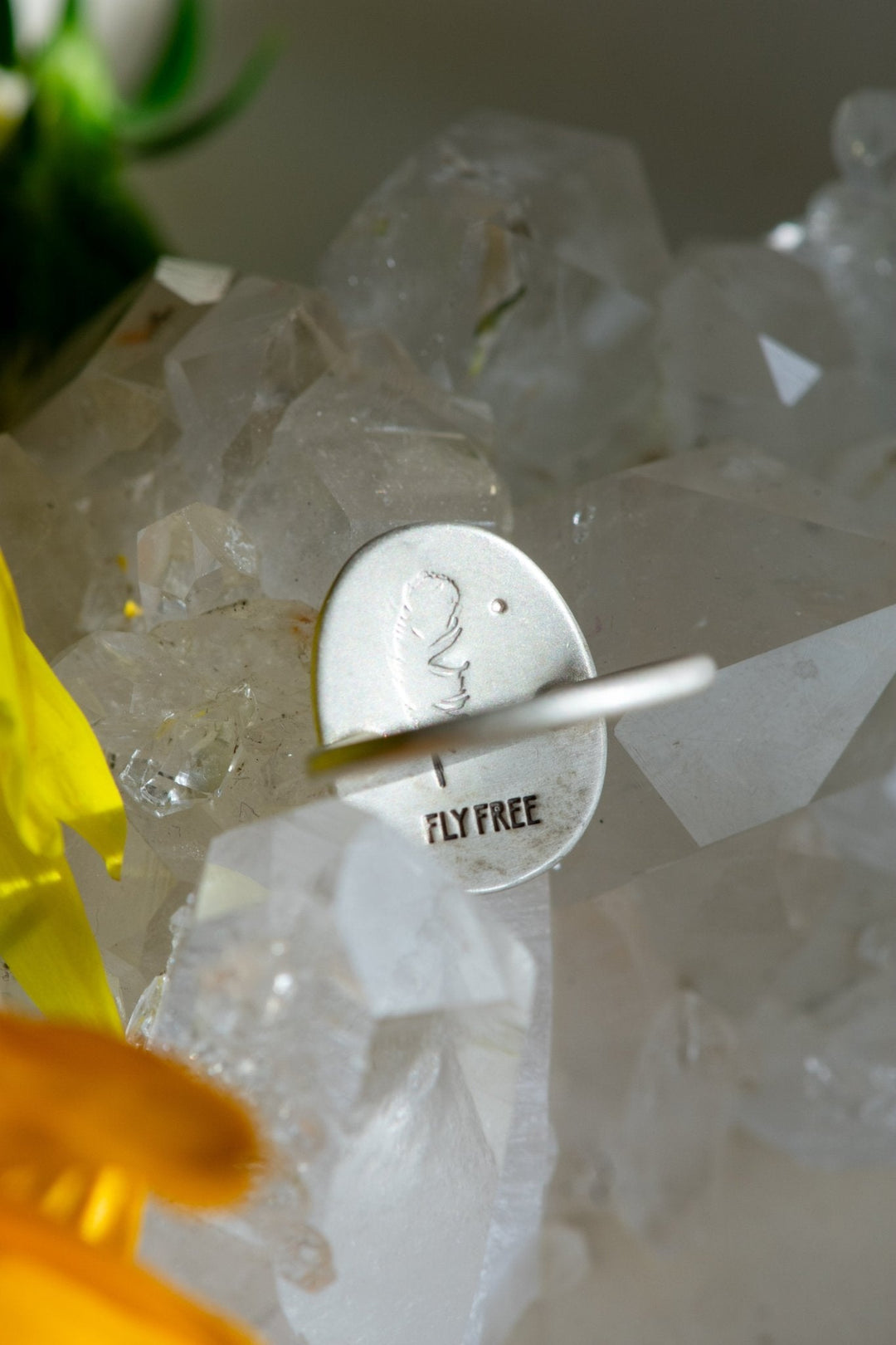 CORONA RUTILATED QUARTZ RING