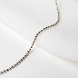 Corsica Diamond Cut Ball Necklace