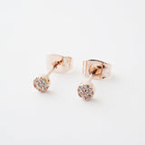 Mini Crystal Stud Earrings Quartet
