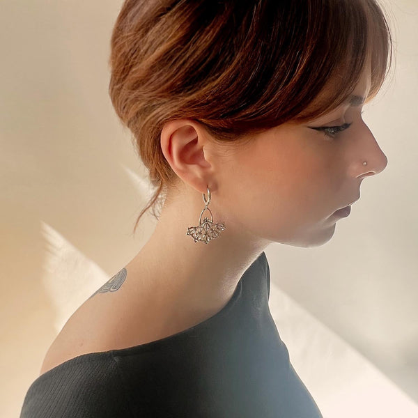 Daphne Earrings Silver
