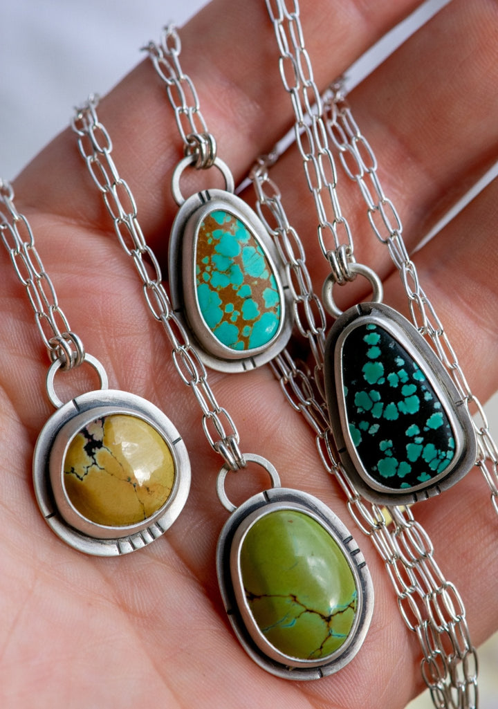 DEEP FOREST TURQUOISE NECKLACES