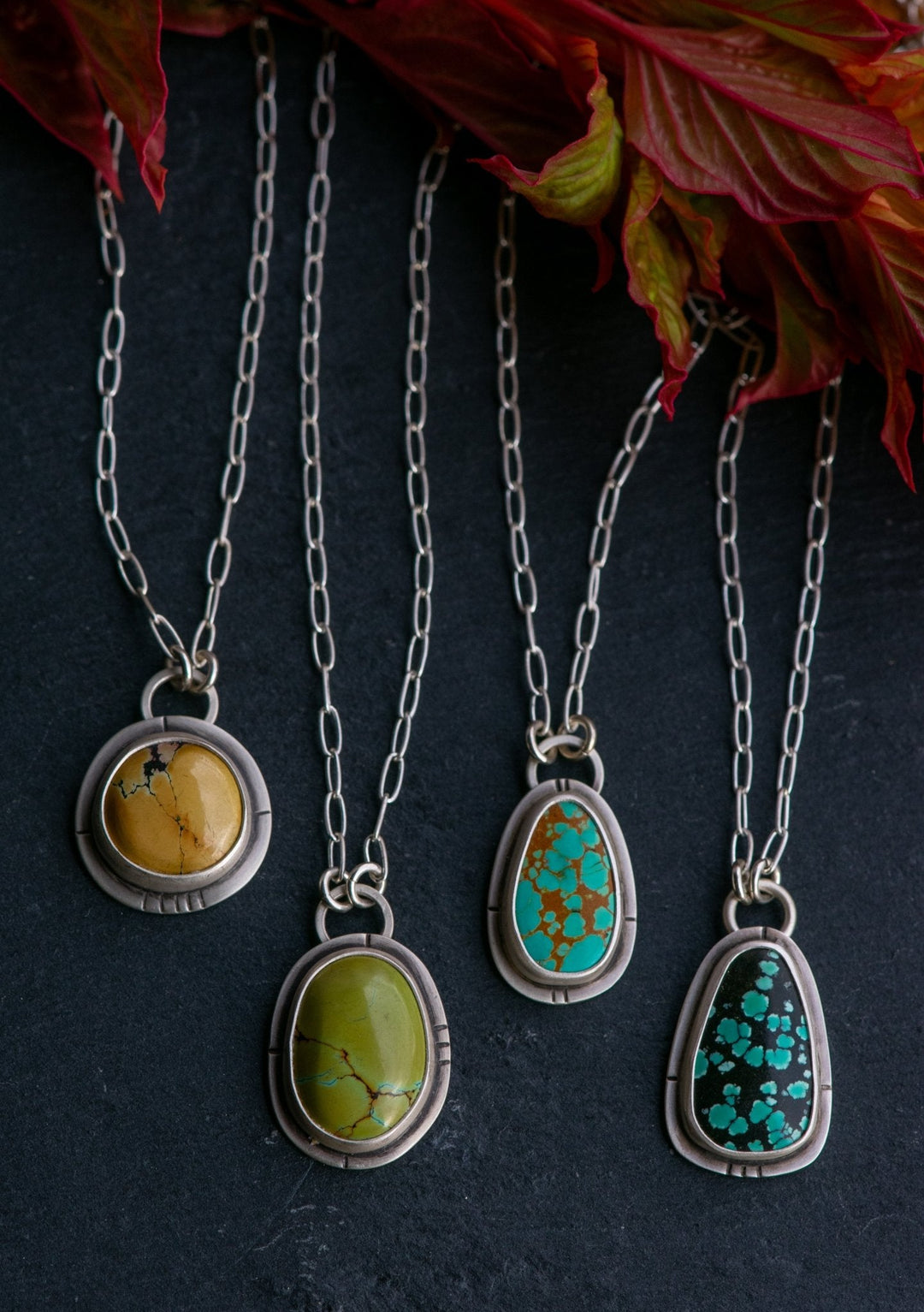 DEEP FOREST TURQUOISE NECKLACES