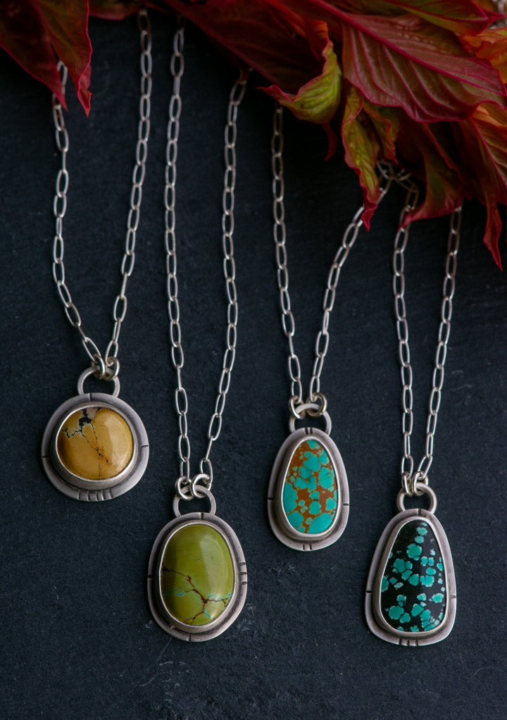 DEEP FOREST TURQUOISE NECKLACES