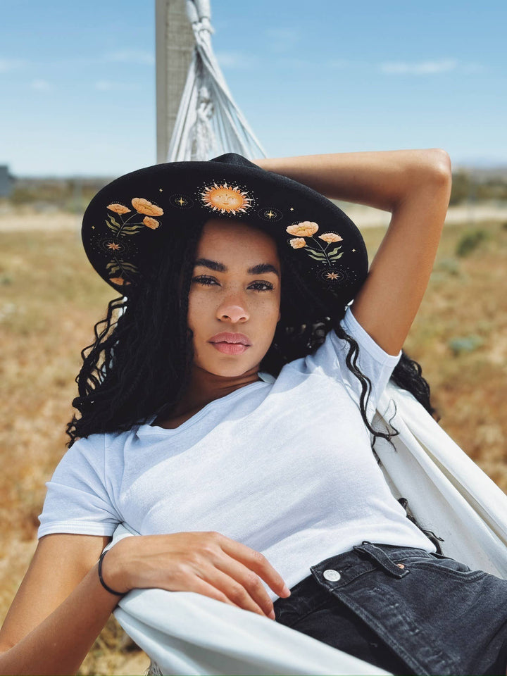 The Stevie Hat (pencil brim, wool hat, fedora, unique)