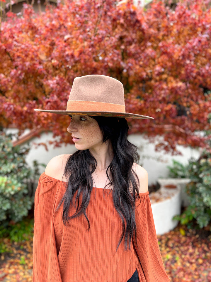 The Ruby Quinn (rancher hat, unique hat)
