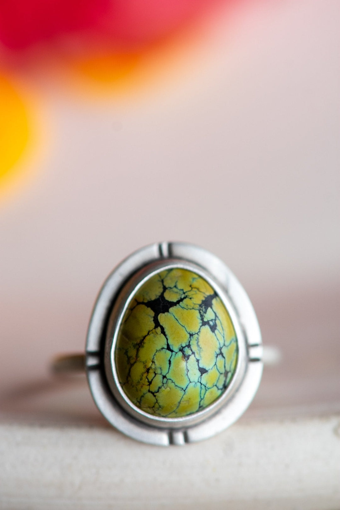 EGGCELLENT TURQUOISE RING
