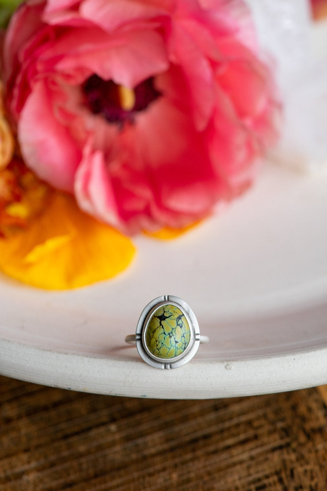 EGGCELLENT TURQUOISE RING