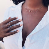 Ella Linked Ring Necklace