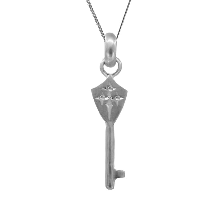 Engraved Escutcheon Padlock Key