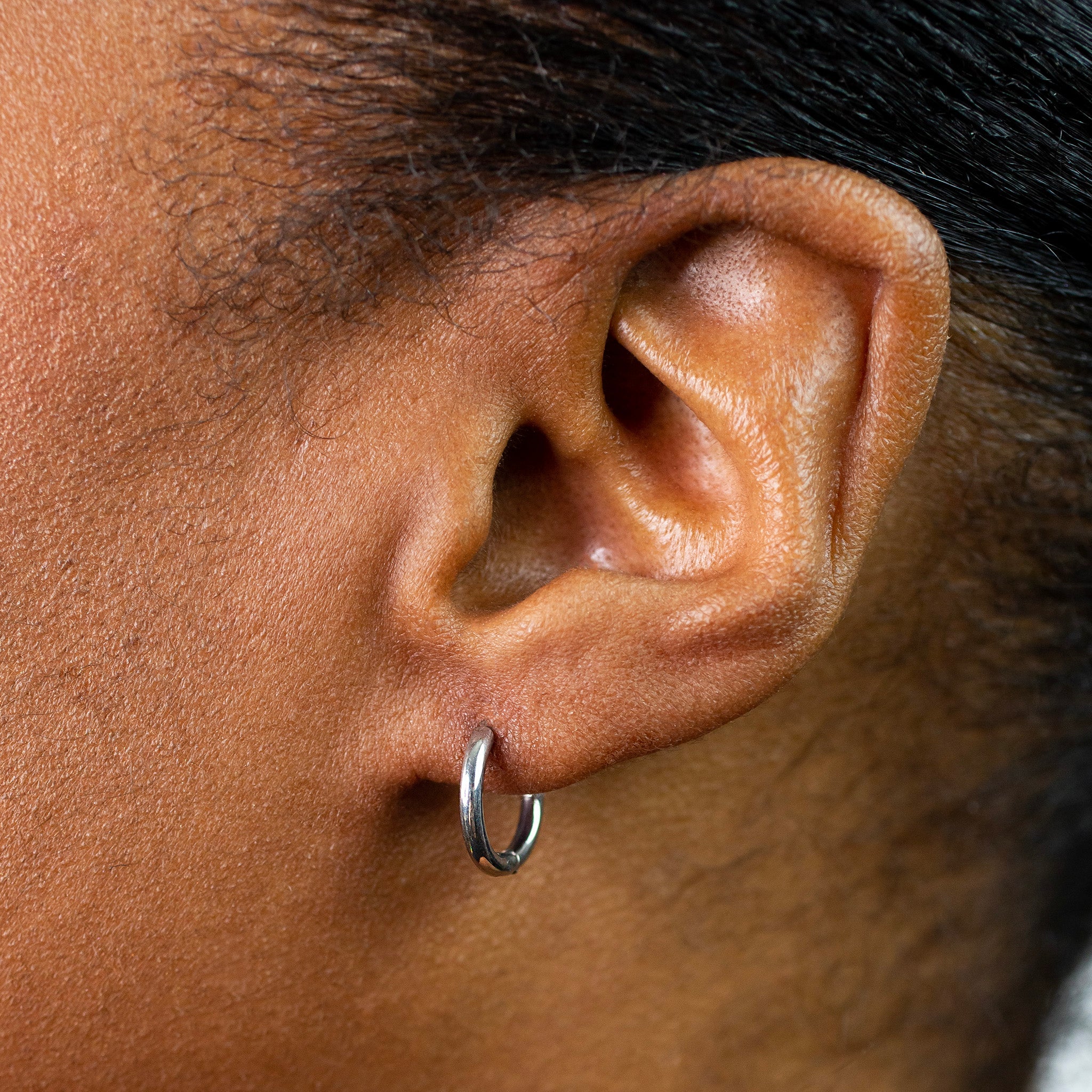 Locking hoop earrings shop