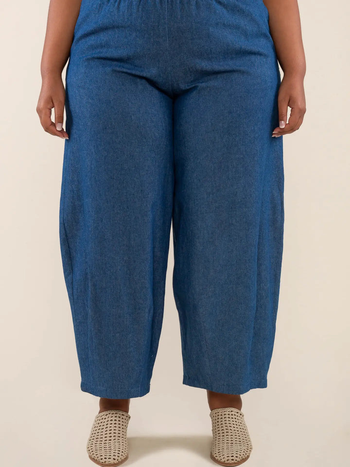 Denim Lantern Pant (plus size only!)