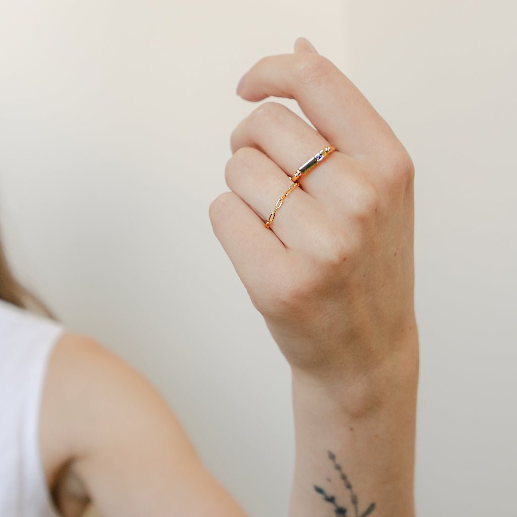 Fidget Bar Ring