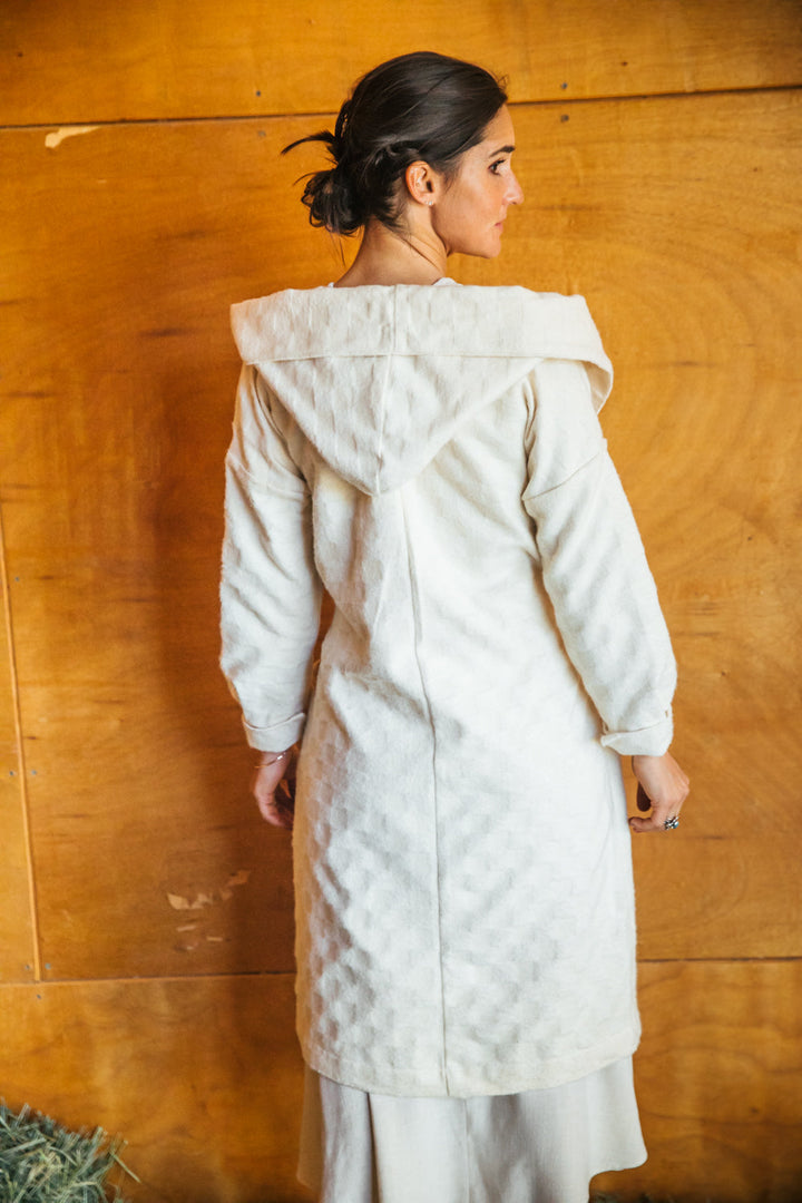 Mantle Jacket in Snow Jacquard