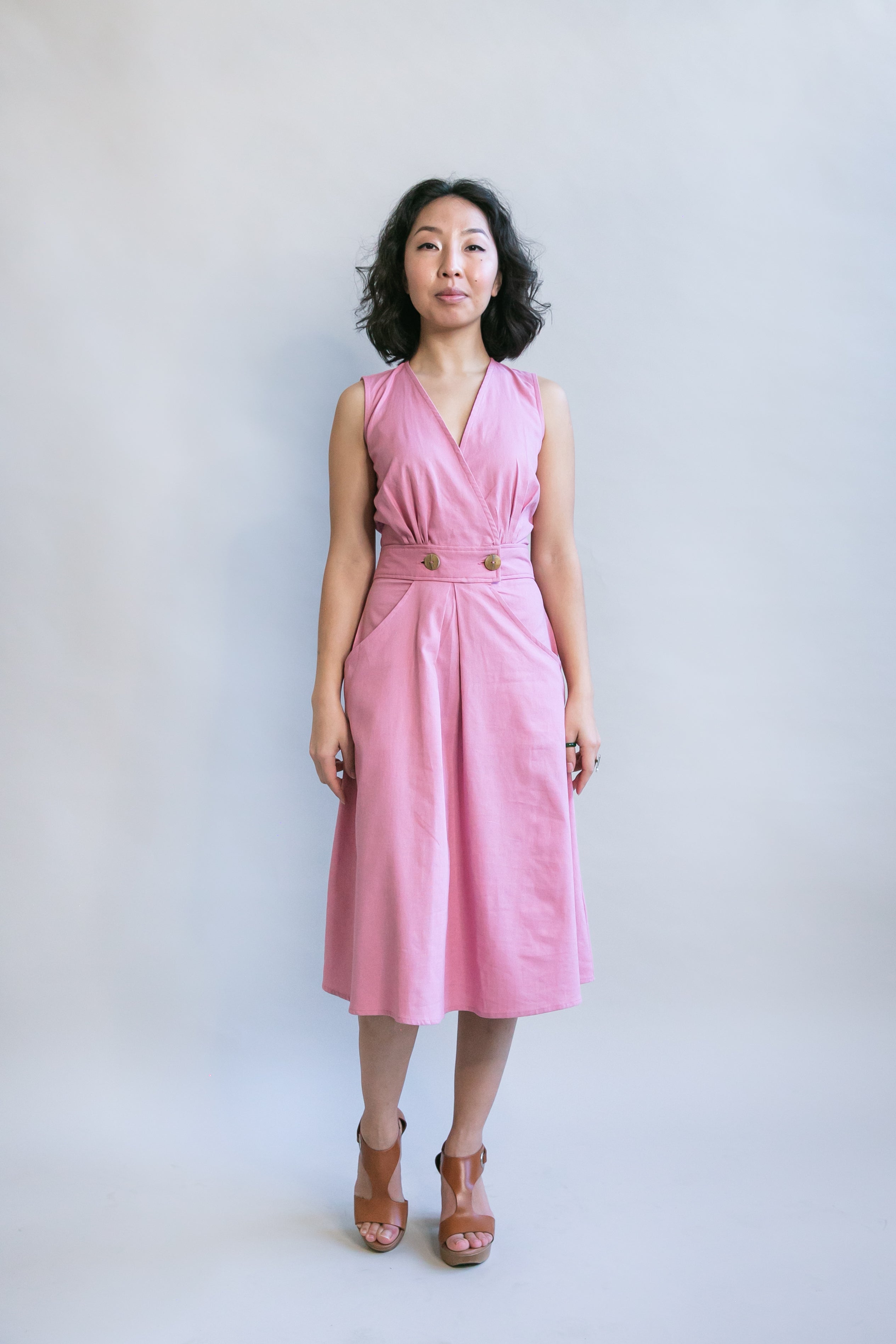 Winona Dress in Precious Pink Altar PDX
