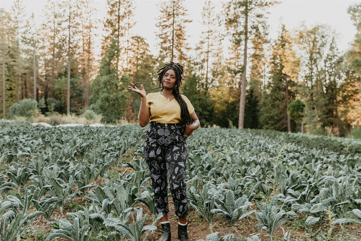 Dolman Top in Mustard Linen